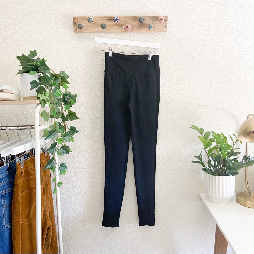 Assets SPANX | Black Contour Leggings SM